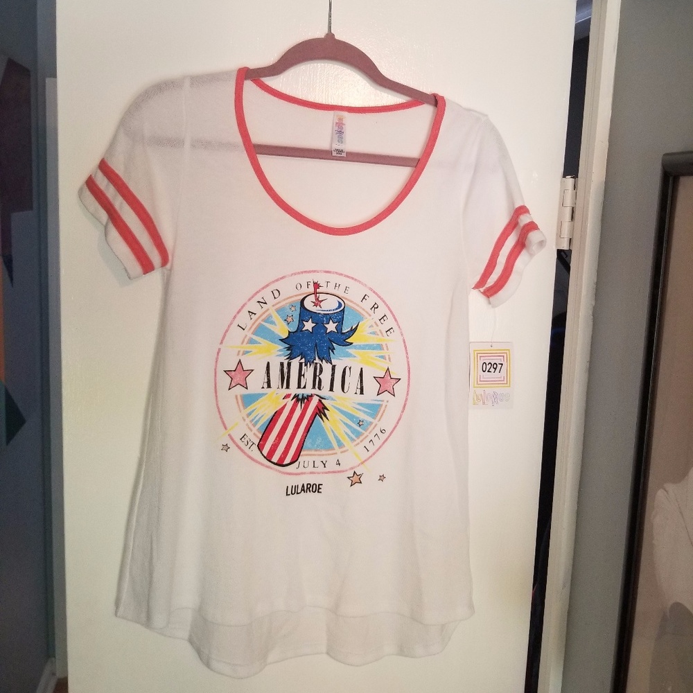 LuLaRoe Classic T White XXS